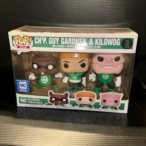 Funko Pop DC Hero’s - Ch’p, Guy Gardner, & Kilowog 3-pack